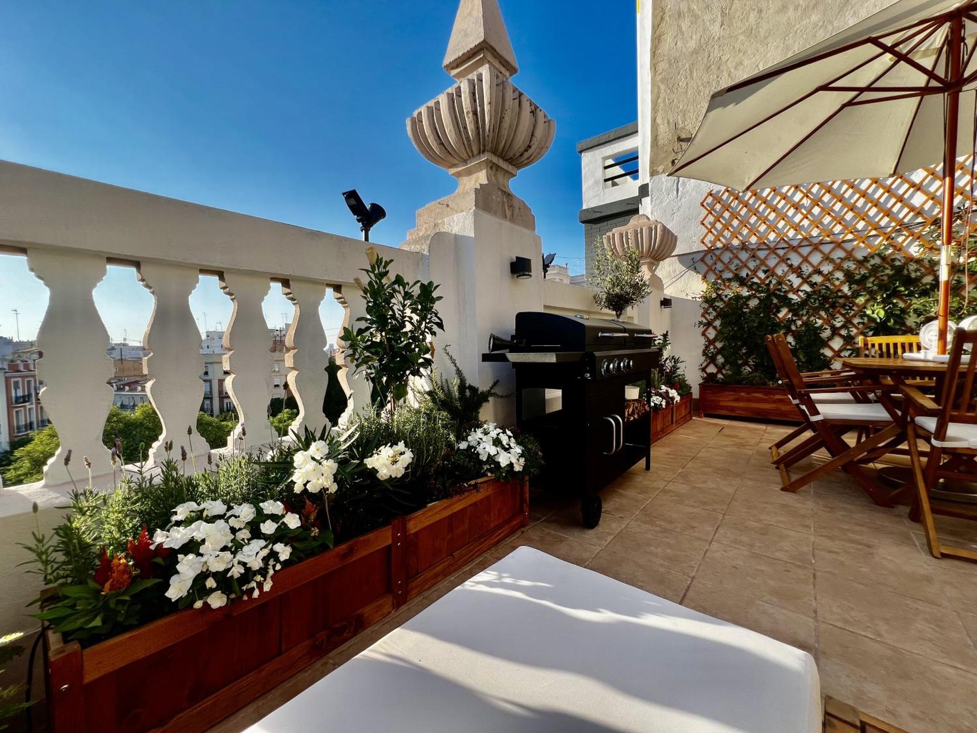Luxury Penthouse Center Appartement 瓦伦西亚 外观 照片